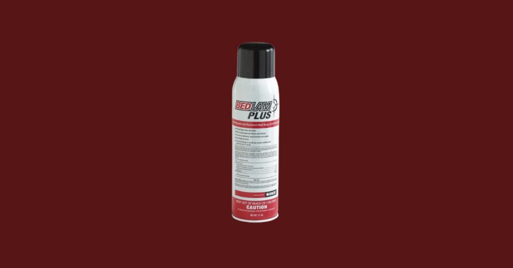 A blog image of Bedlam Plus bed bug spray