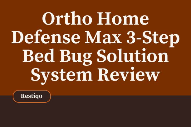 A blog image of Ortho 3 step bed bug solution system