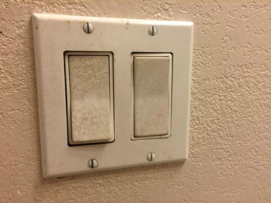 An image showing why you should turn off all electrical switch before inspecting for bed bugs